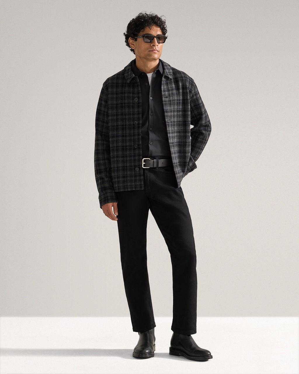 Executive Stretch Knit Classic Fit Overshirt
