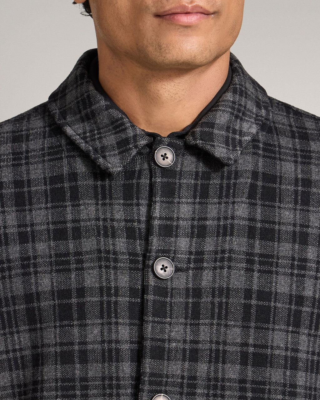 Executive Stretch Knit Classic Fit Overshirt