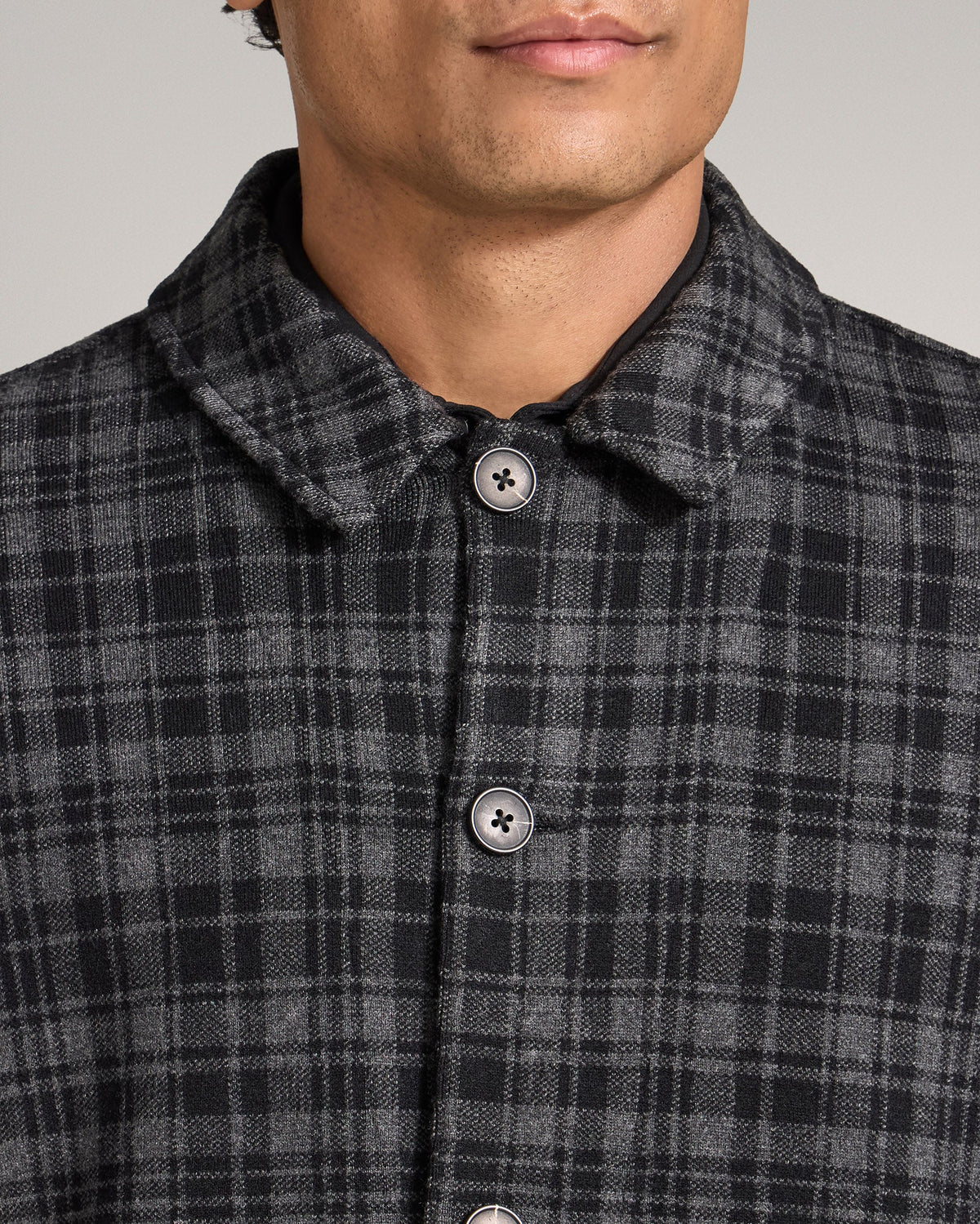 Executive Stretch Knit Classic Fit Overshirt
