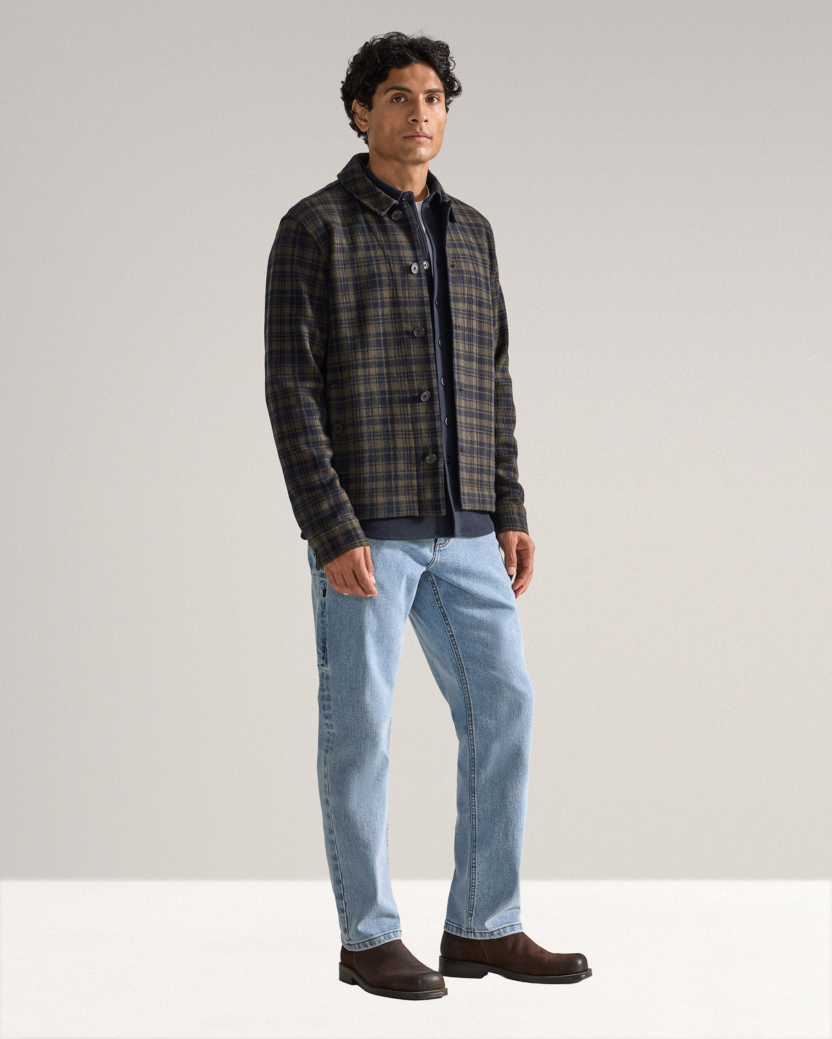 Executive Stretch Knit Classic Fit Overshirt