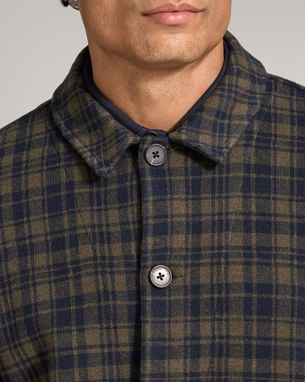 Executive Stretch Knit Classic Fit Overshirt