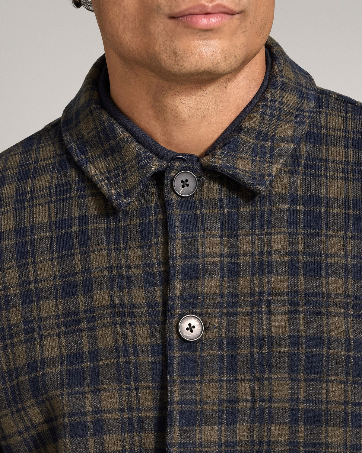 Executive Stretch Knit Classic Fit Overshirt