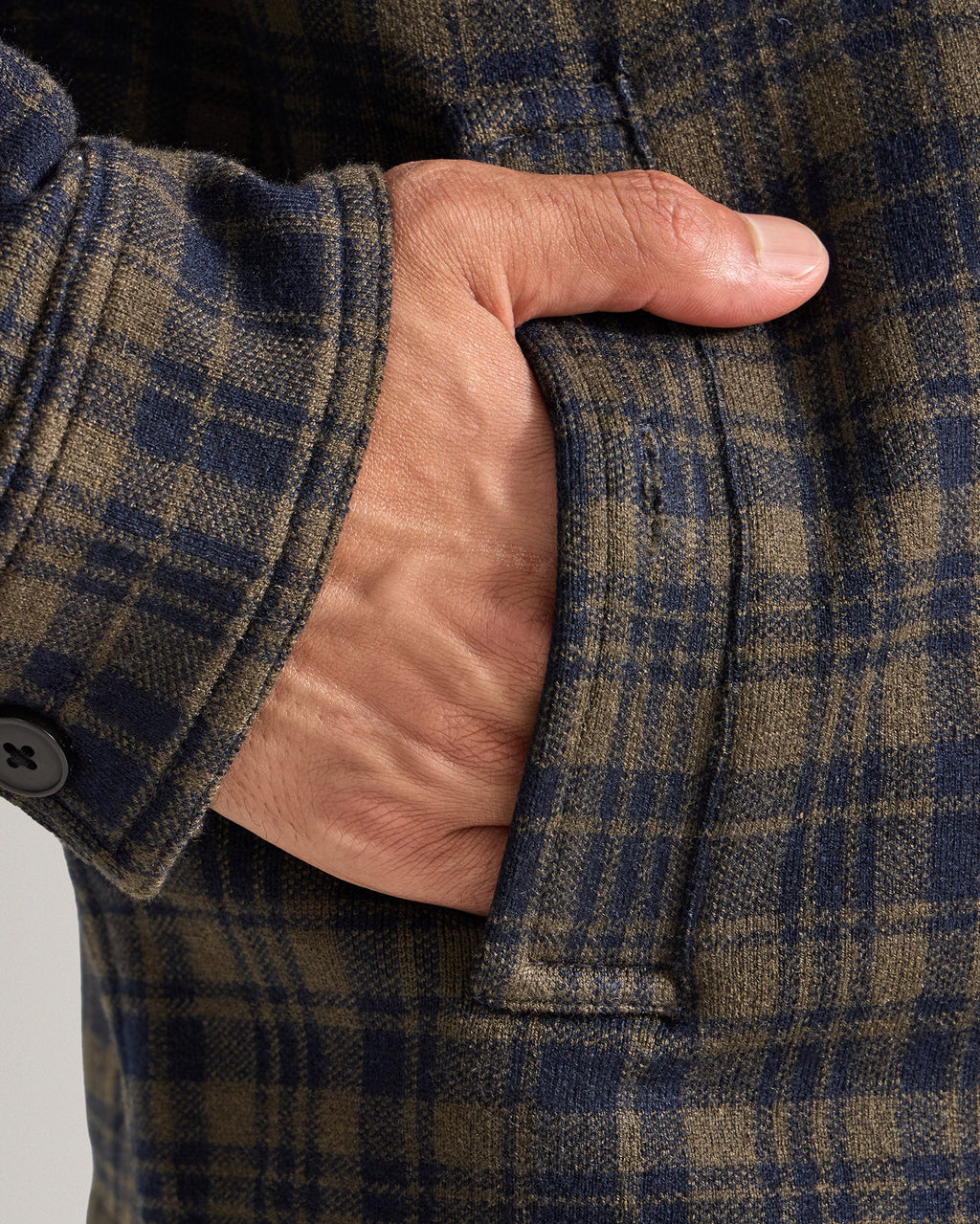 Executive Stretch Knit Classic Fit Overshirt