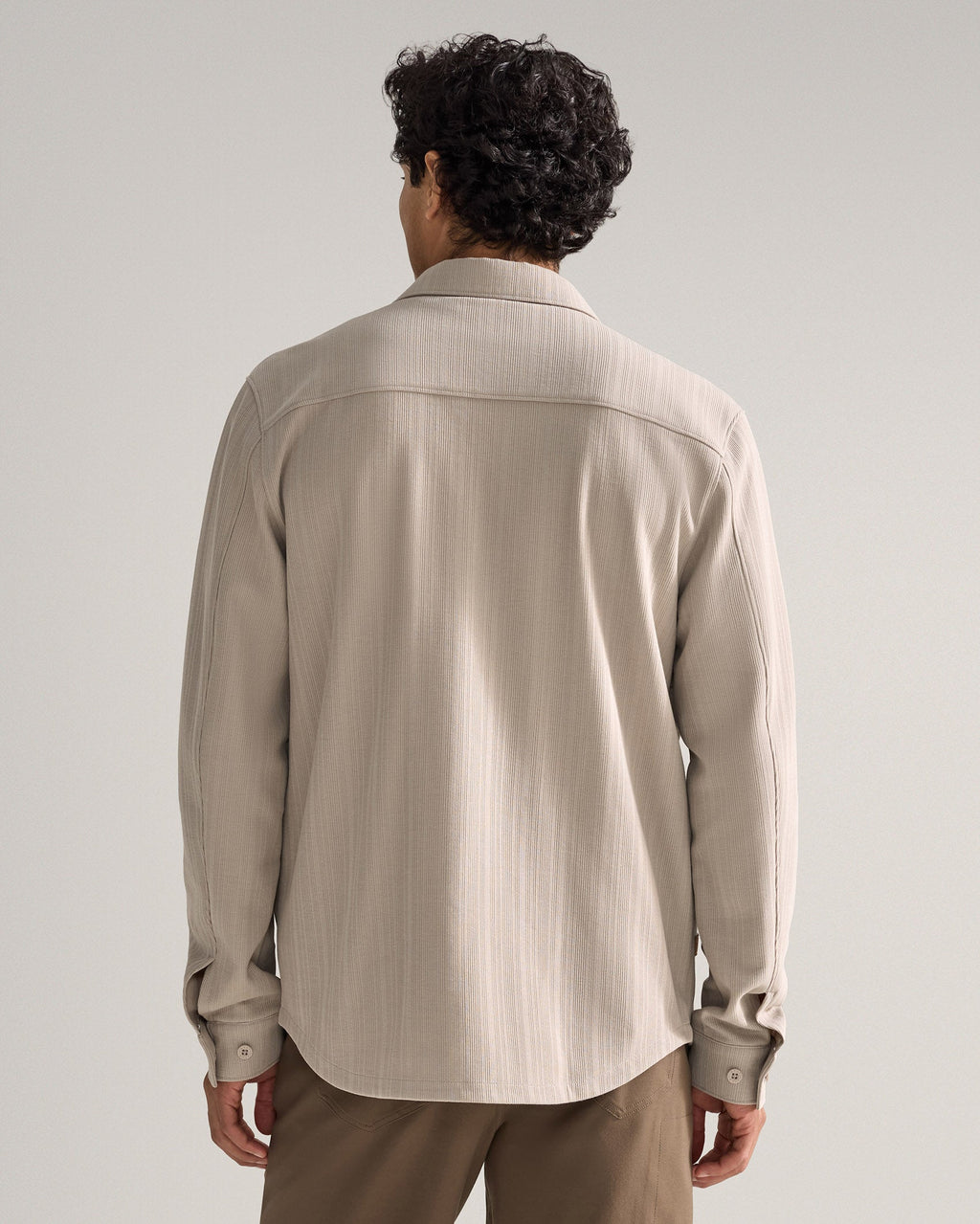 Framework Textured Knit Overshirt