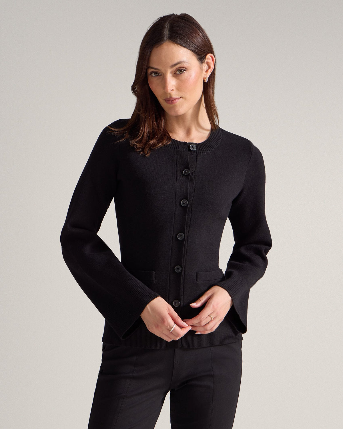 Women's Double Knit Cardigan