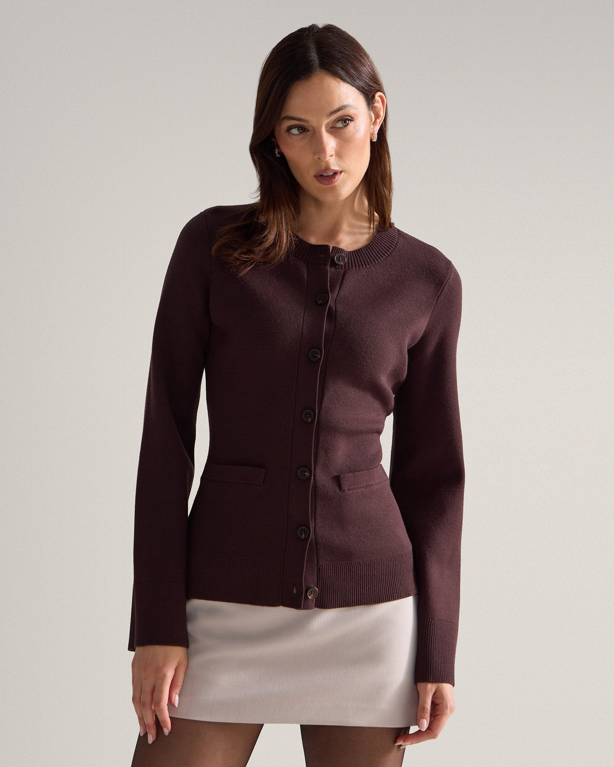 Women's Double Knit Cardigan