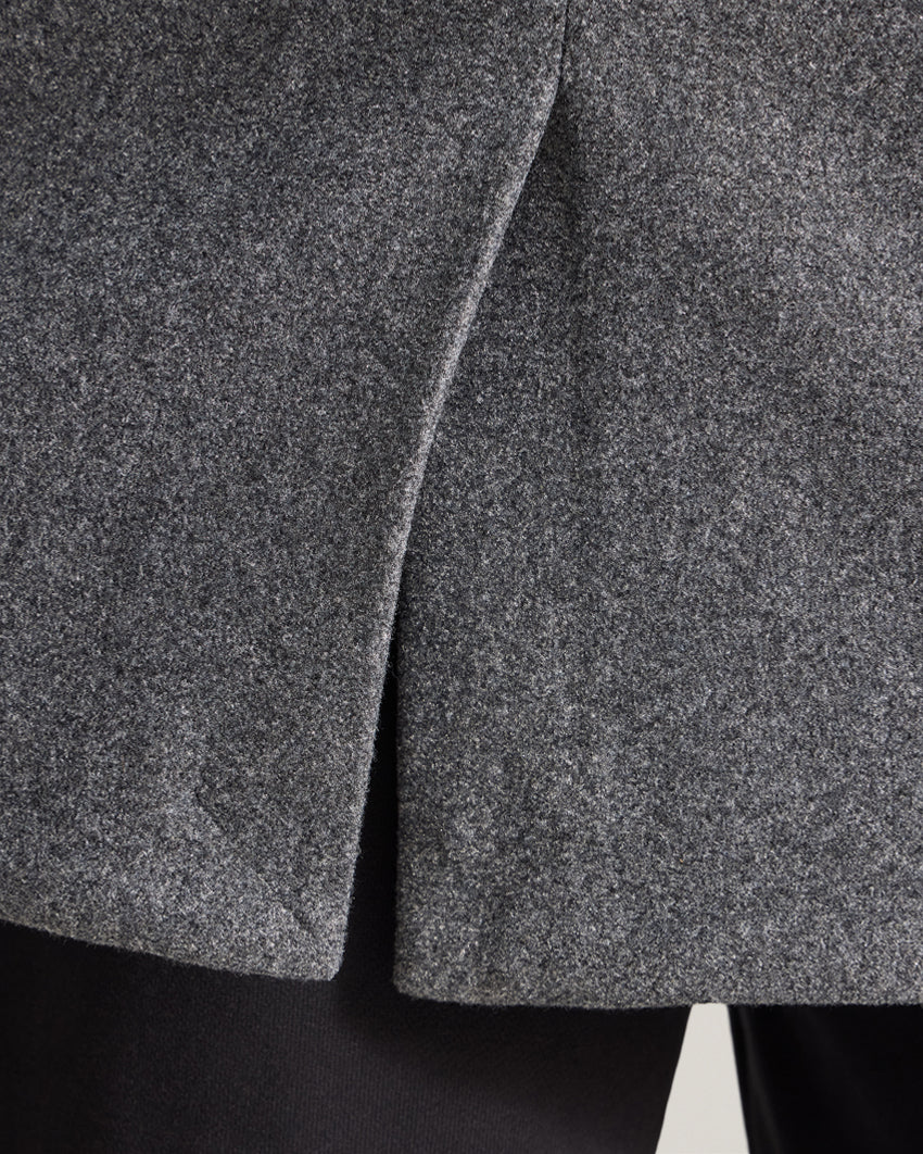 Coastal Stand Collar Overcoat