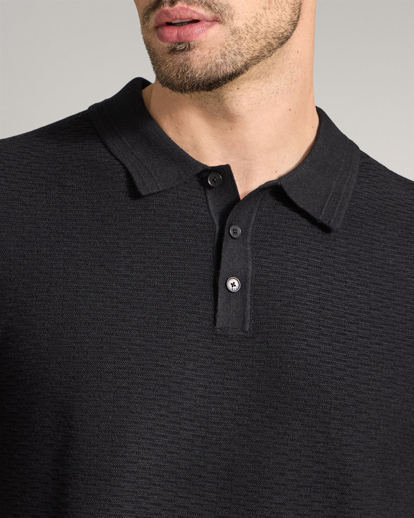 Geo Knit Polo