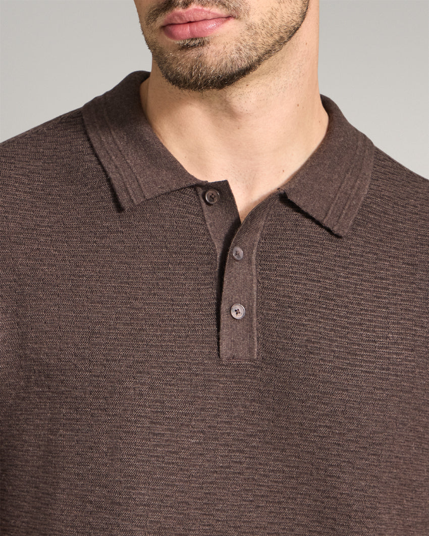 Geo Knit Polo
