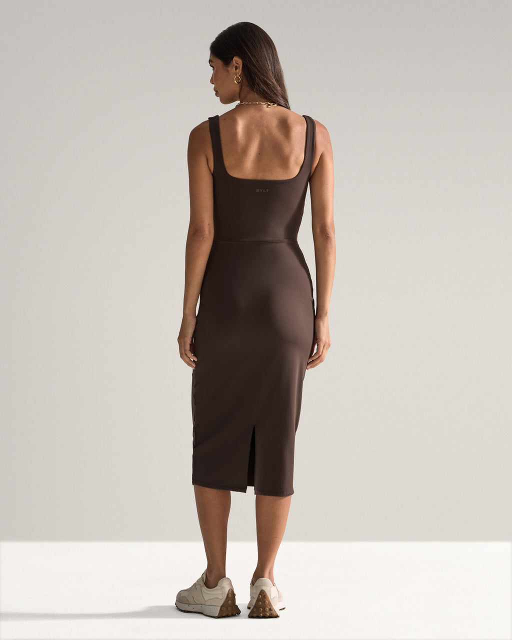 Balm Squareneck Midi Dress