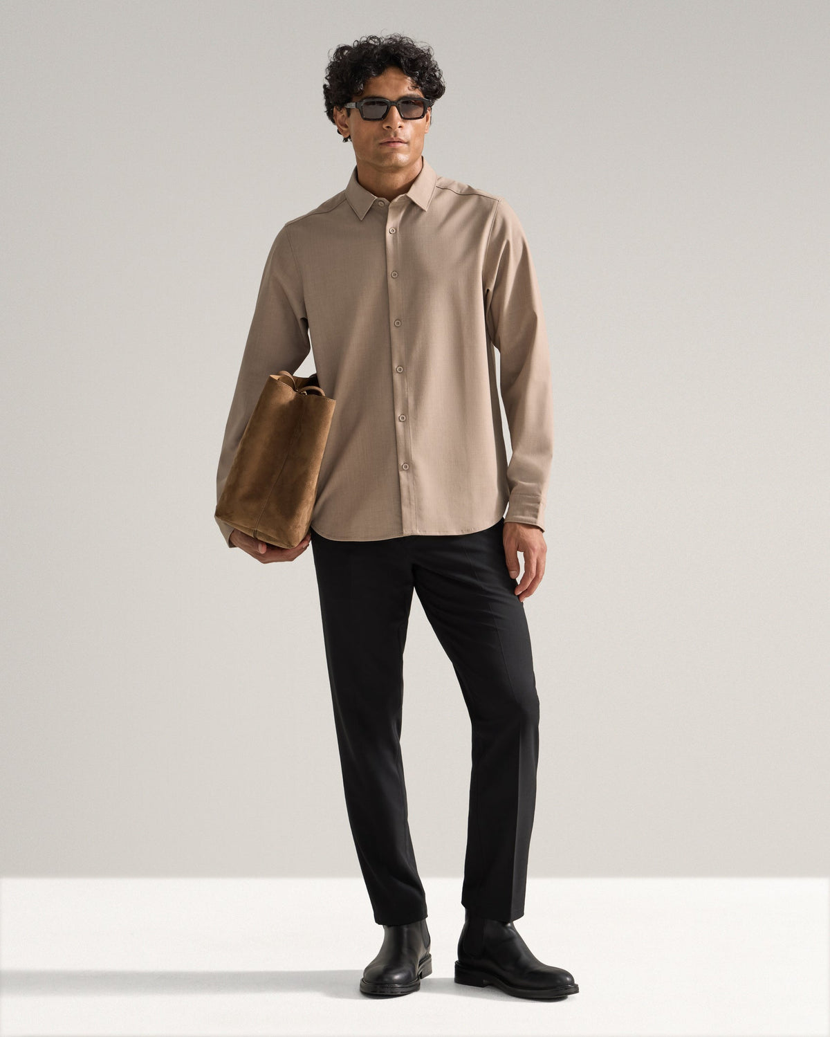 Executive Hatchweave Classic Fit Button Down