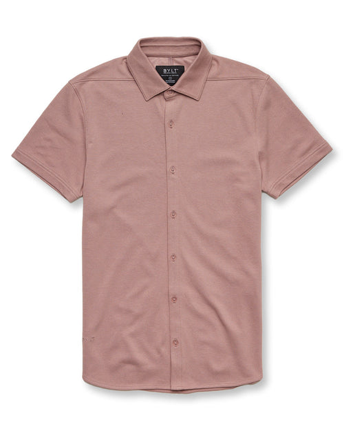 Bayside Oxford Short Sleeve Button Down