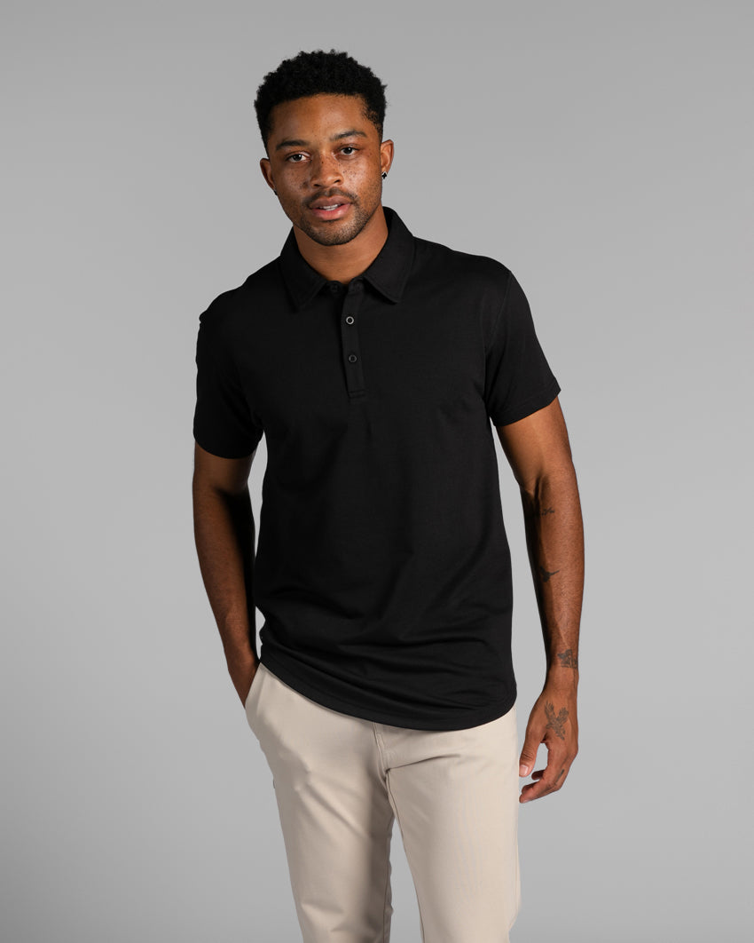 Drop-Cut Polo: BYLT Signature - Custom 3 Pack