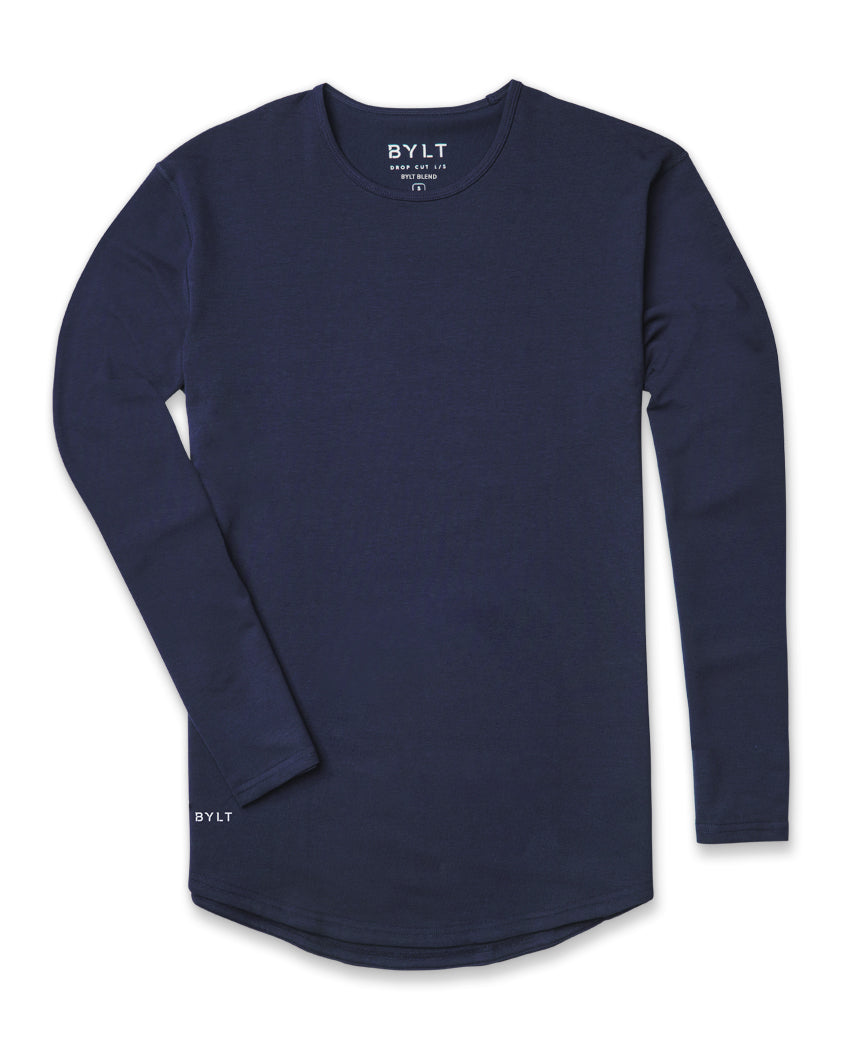 Drop-Cut Long Sleeve: BYLT Signature - Custom 3 Pack