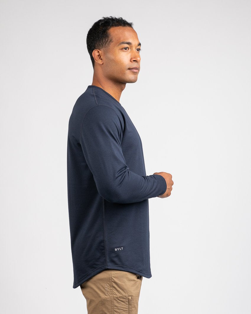 Drop-Cut Long Sleeve: LUX