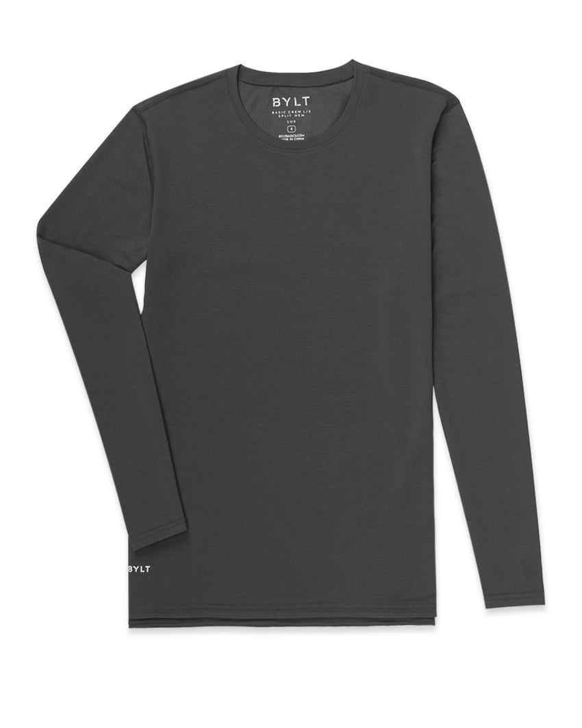 Split Hem Long Sleeve: BYLT Signature - Custom 3 Pack