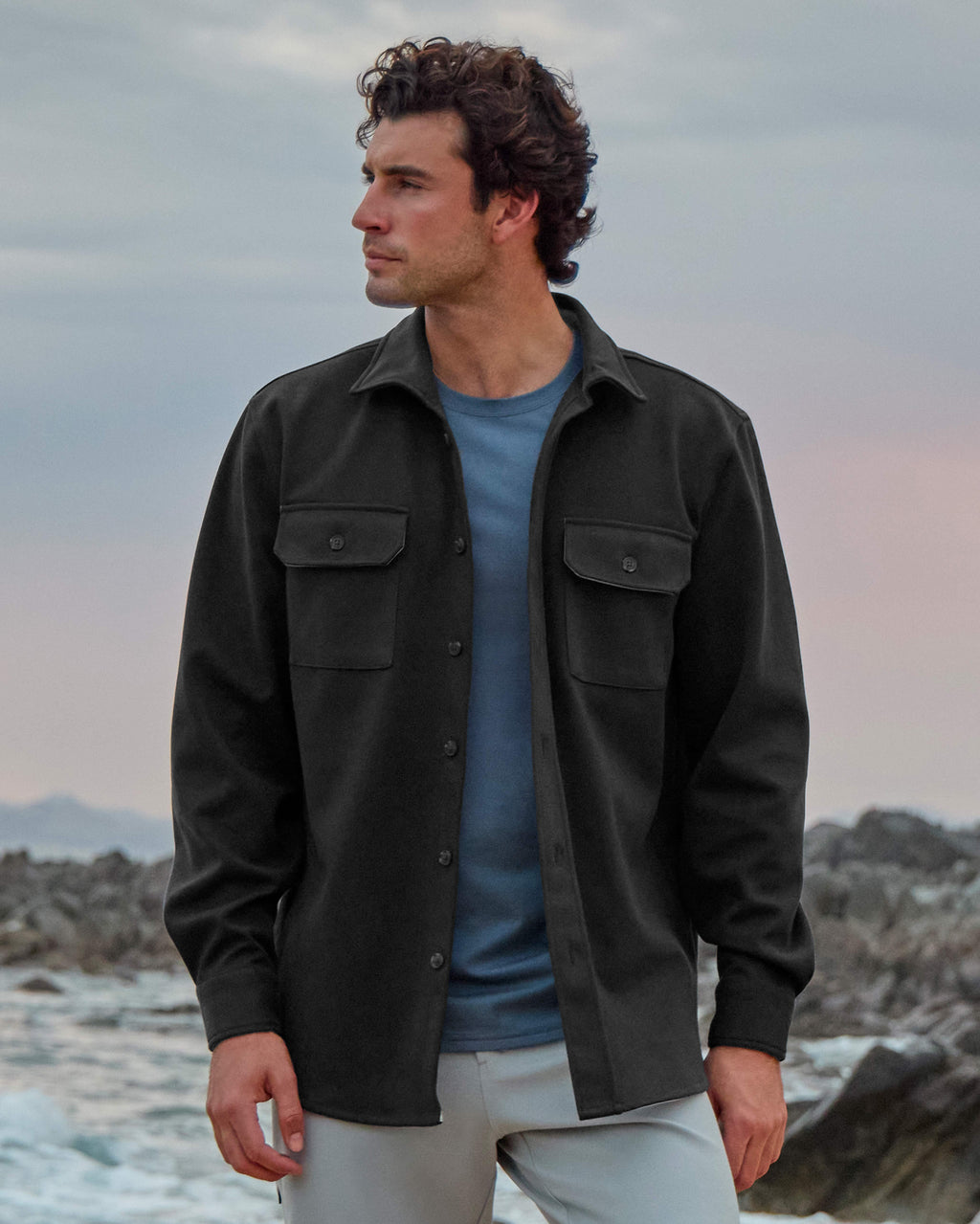 Plaid Coastal Overshirt