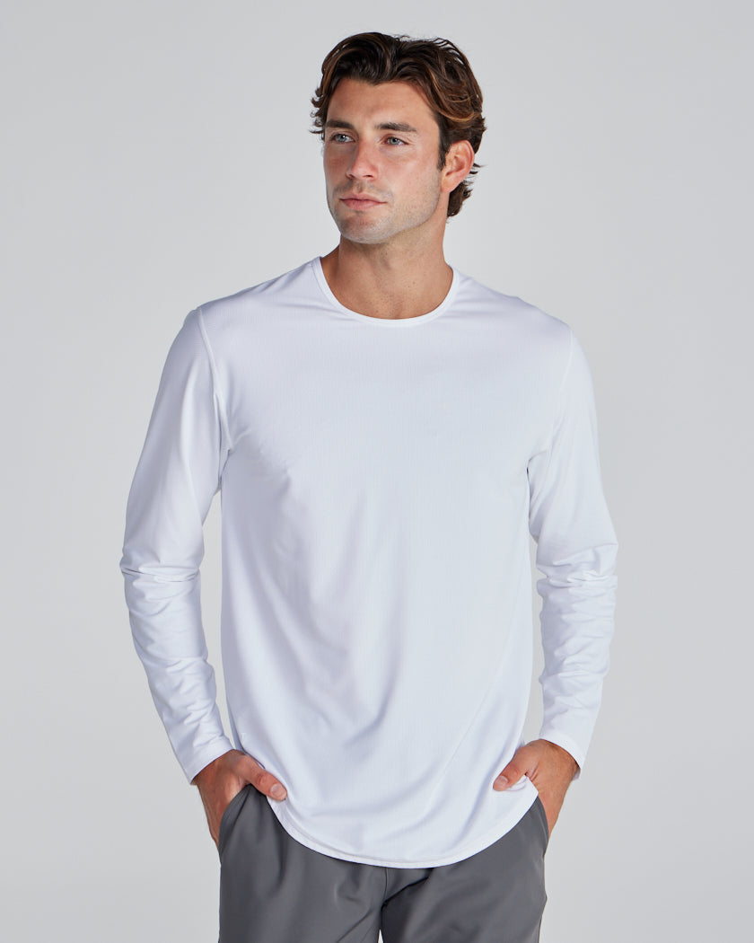 Pulse Long Sleeve Drop-Cut