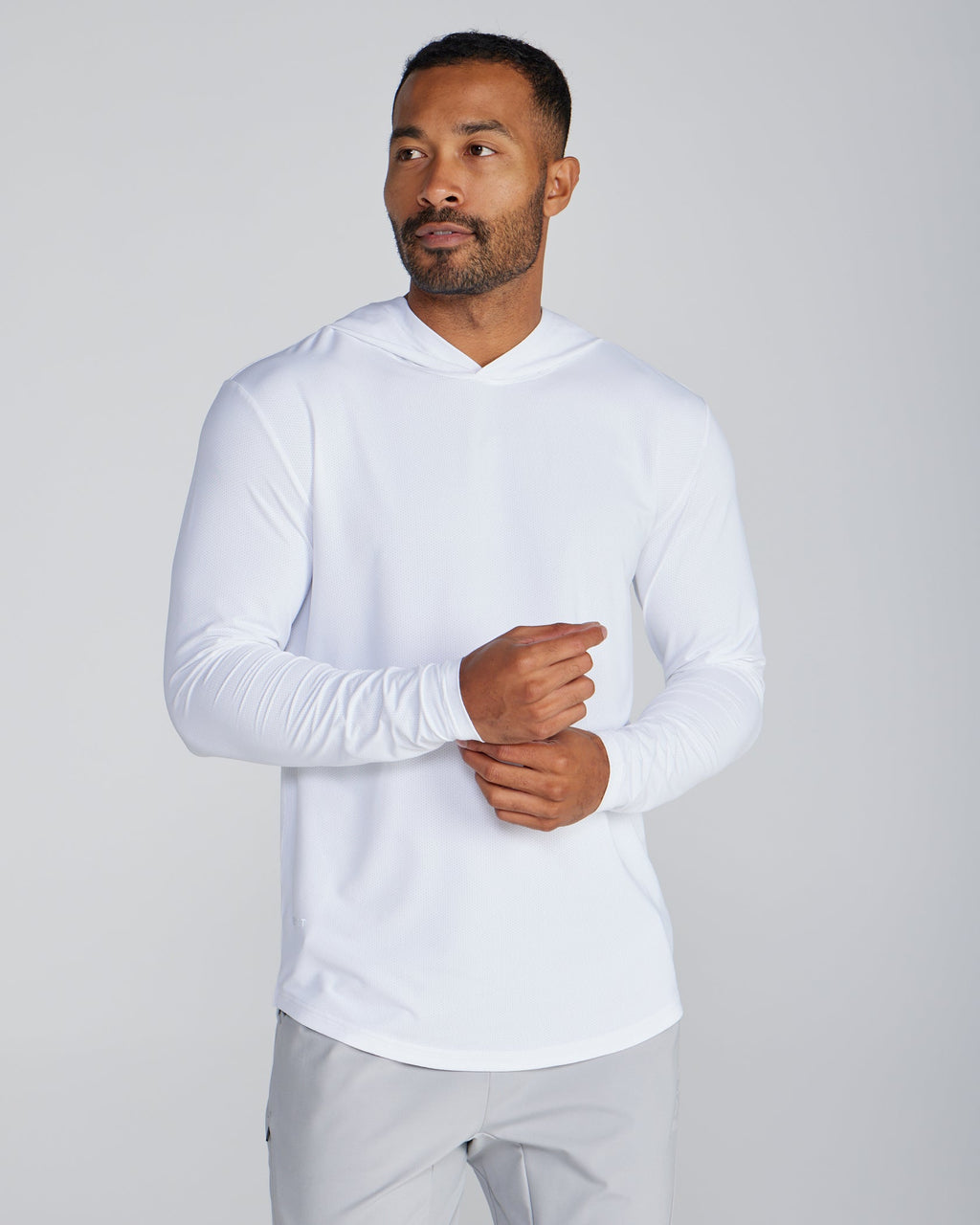 Pulse Pullover Drop-Cut Hoodie