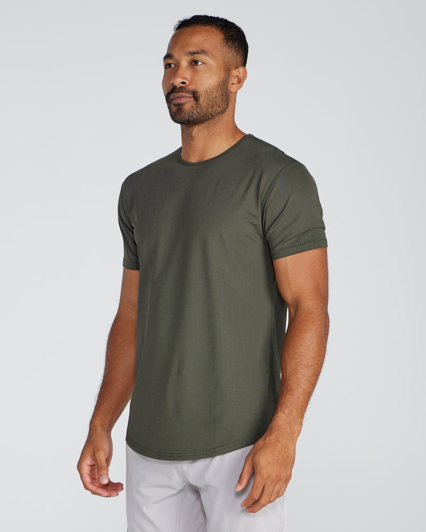 Pulse Short Sleeve Drop-Cut