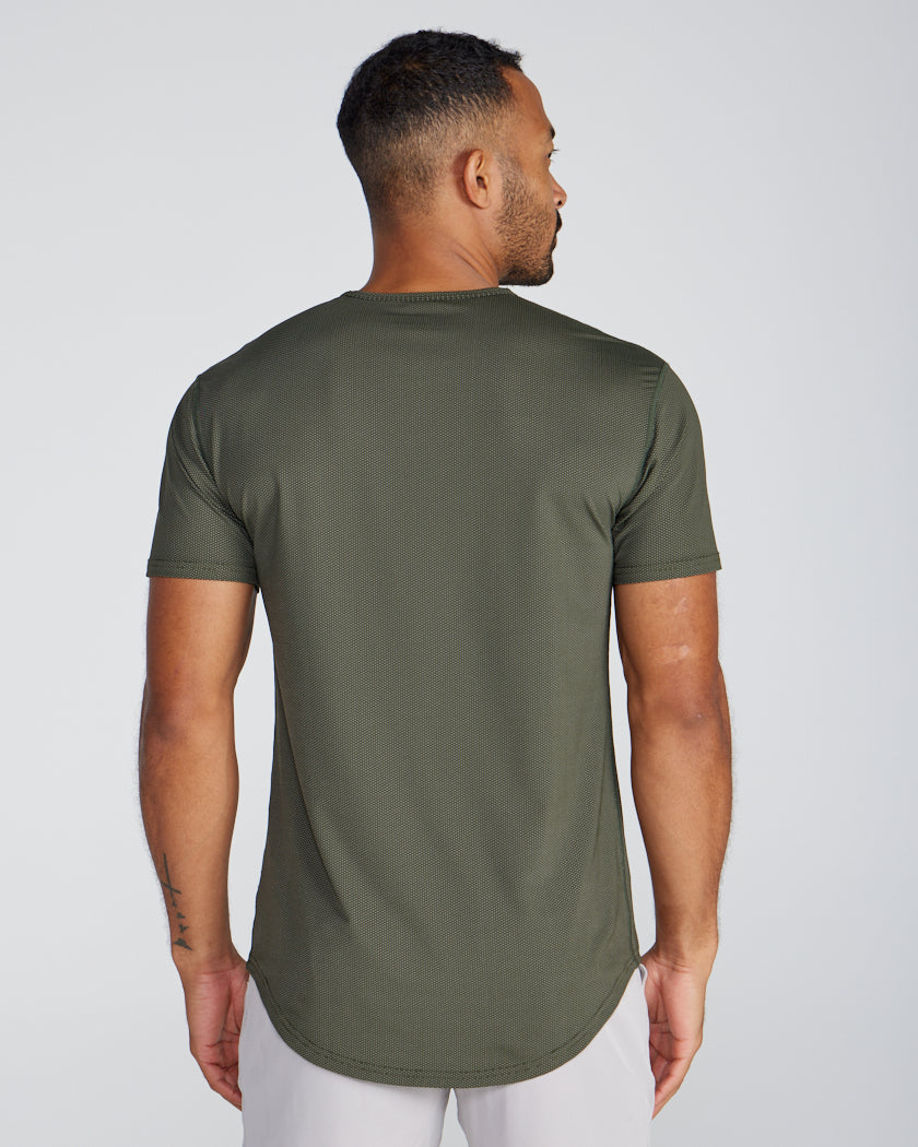 Pulse Short Sleeve Drop-Cut