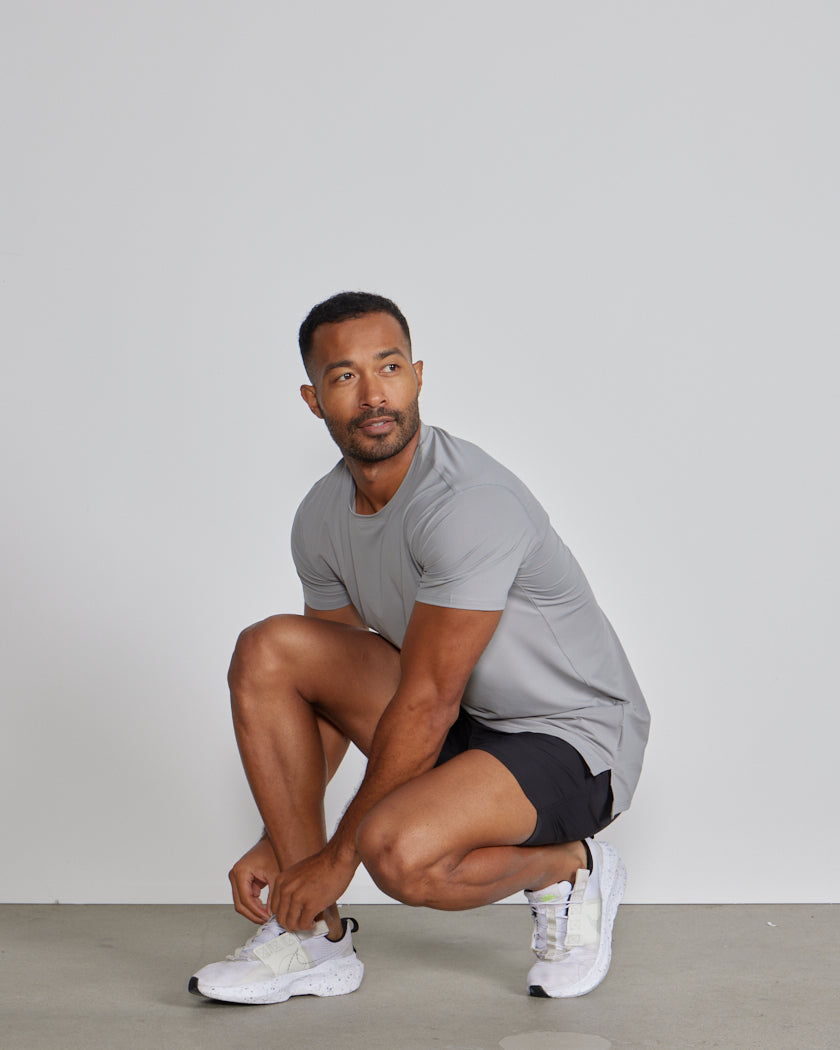 Pulse Short Sleeve Split Hem