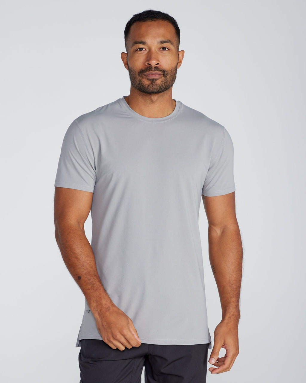 Pulse Short Sleeve Split Hem