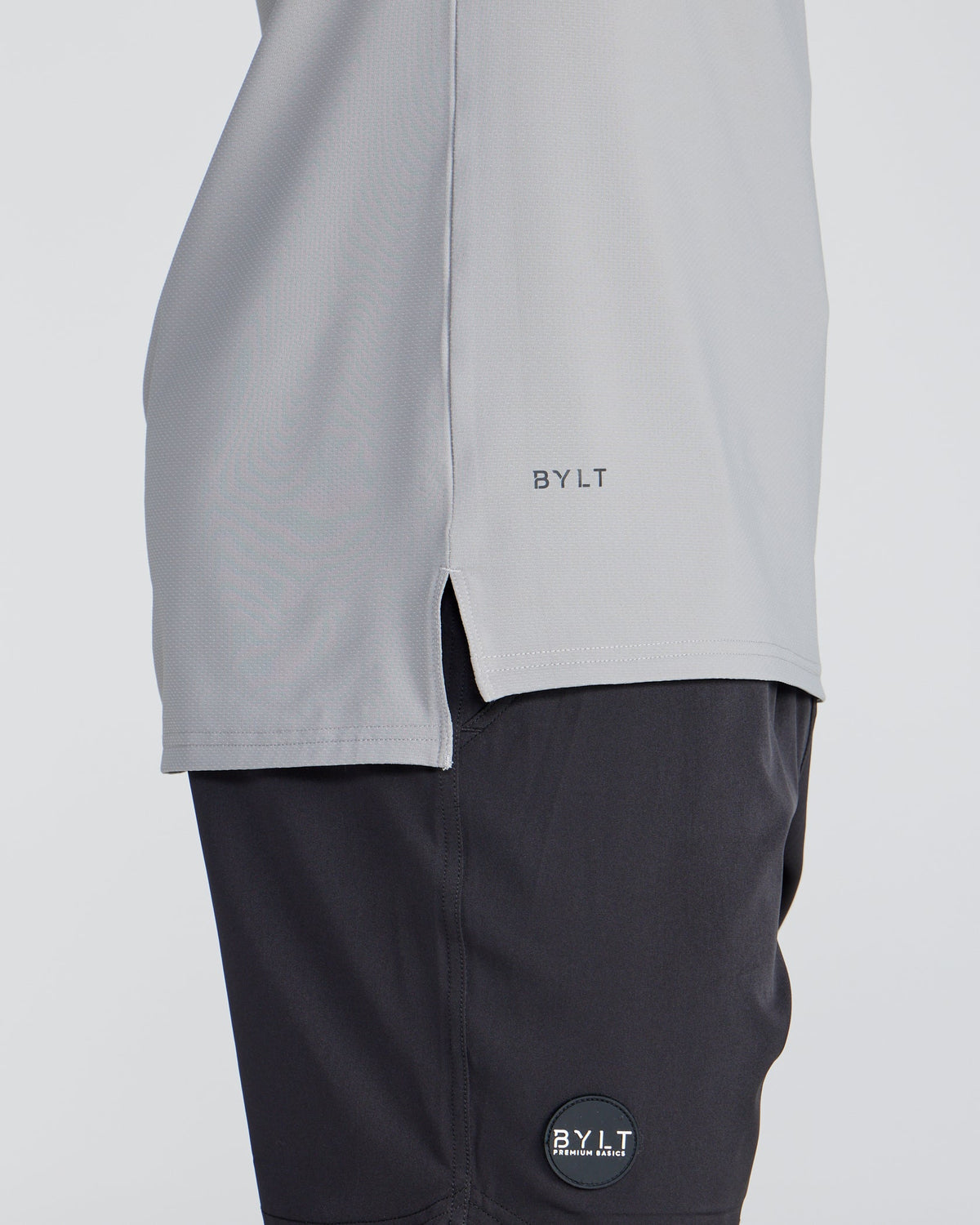 Pulse Short Sleeve Split Hem