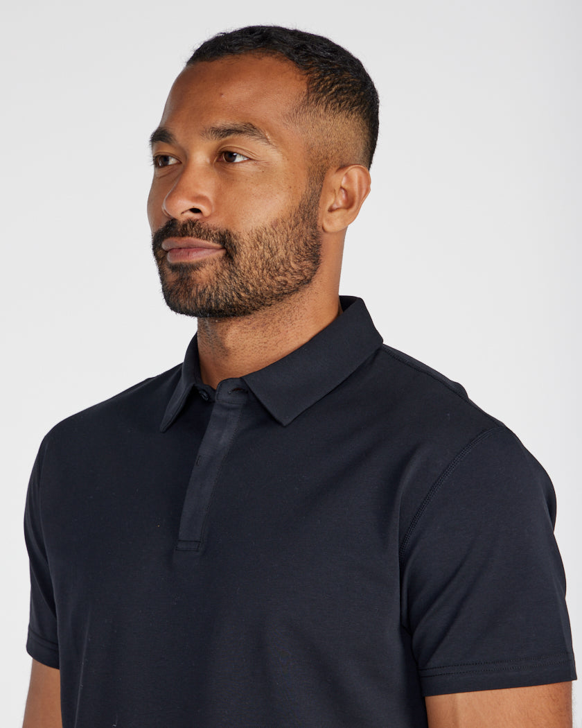 LUX Short Sleeve Polo - Concealed
