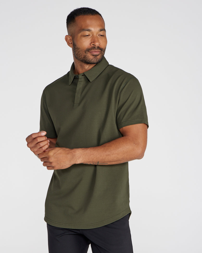 LUX Short Sleeve Polo - Concealed