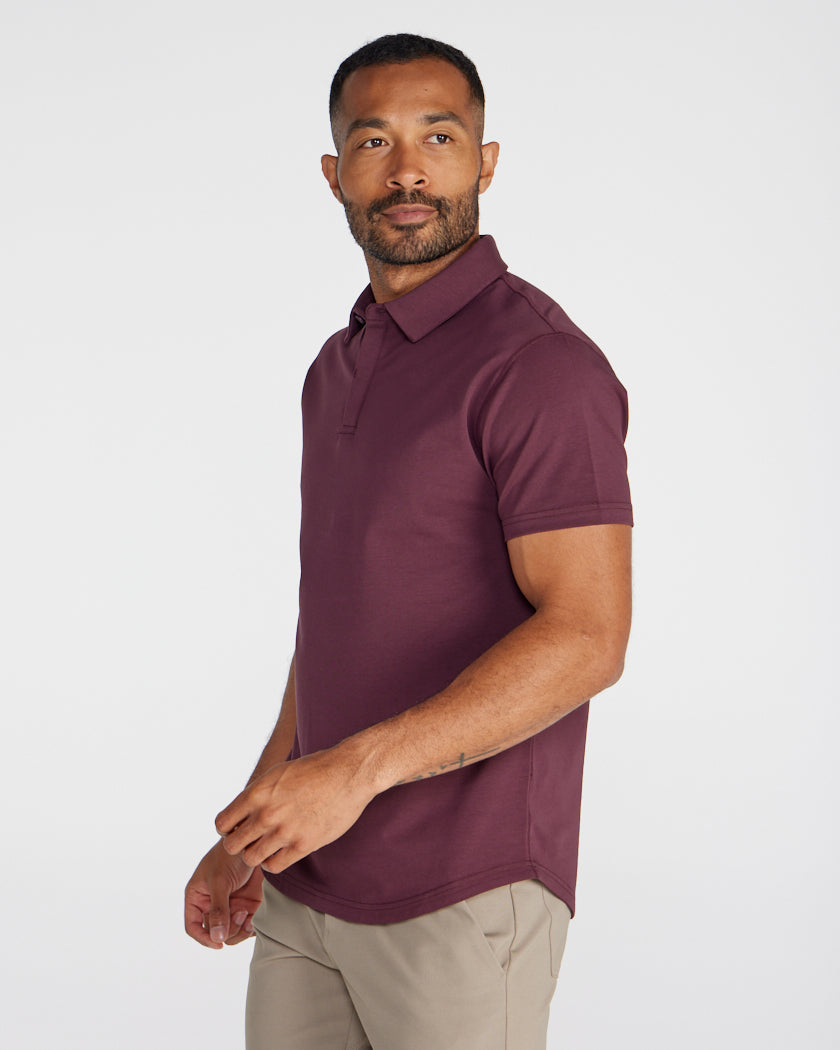 LUX Short Sleeve Polo - Concealed