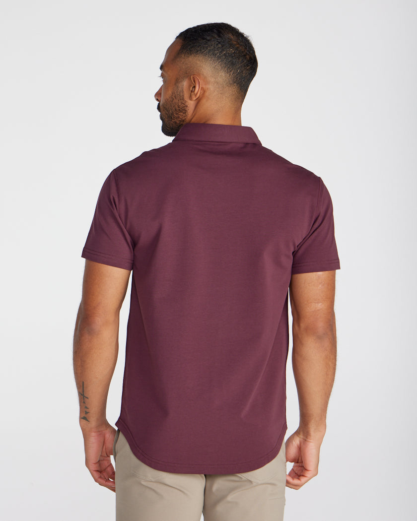 LUX Short Sleeve Polo - Concealed