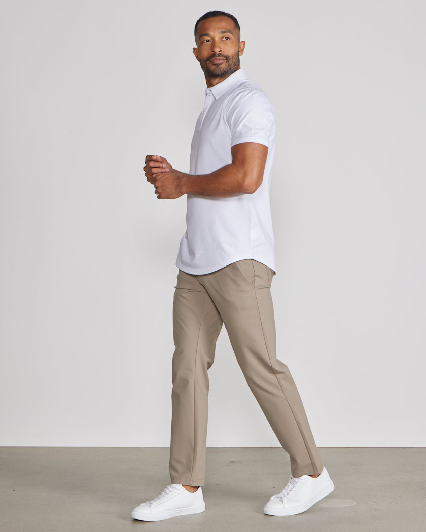LUX Short Sleeve Polo - Concealed