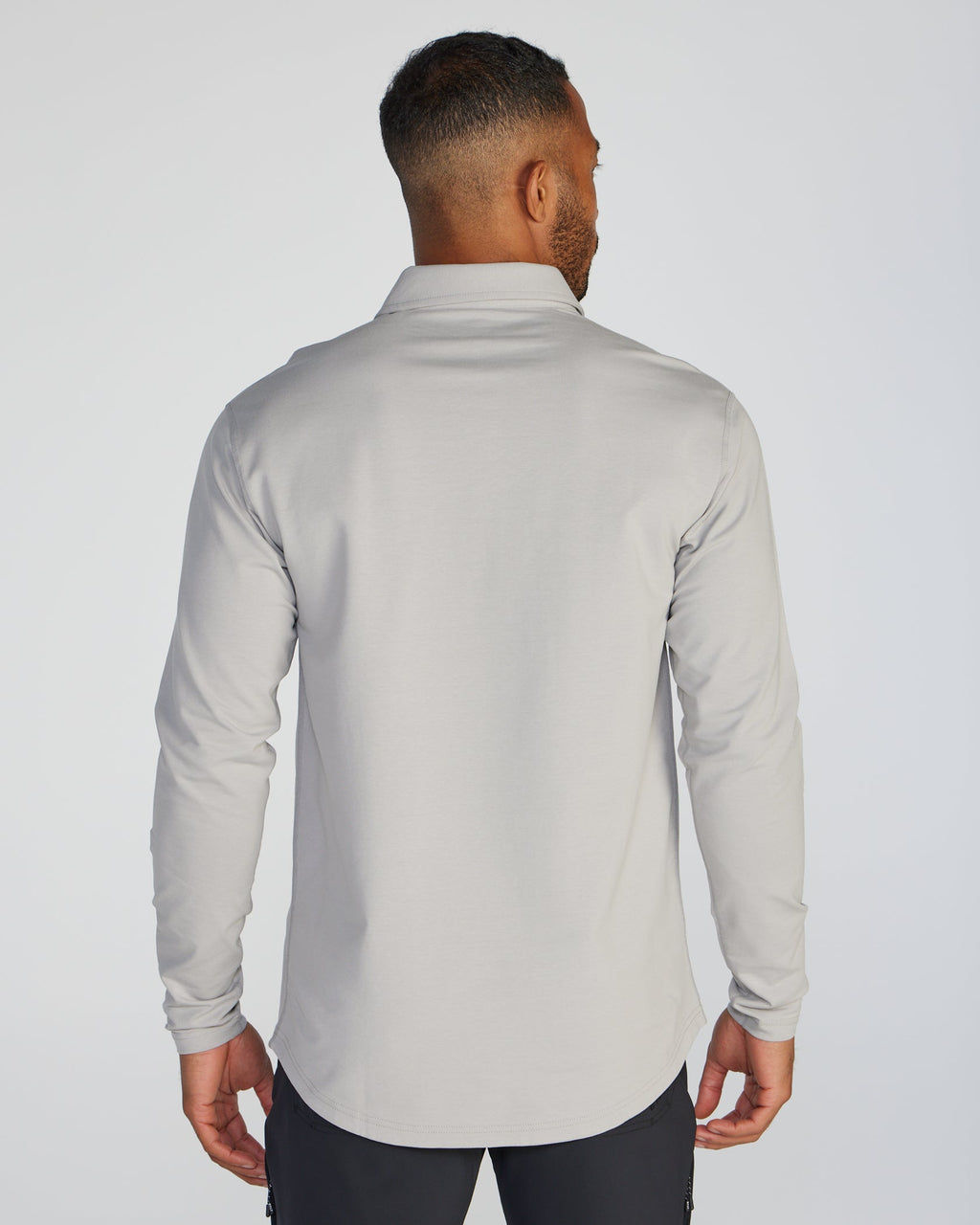 Drop-Cut Long Sleeve: LUX Polo Custom 3-pack