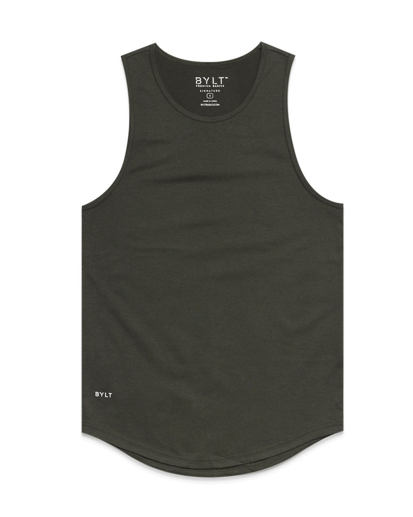BYLT Signature Drop-Cut Tank - Custom 3 Pack