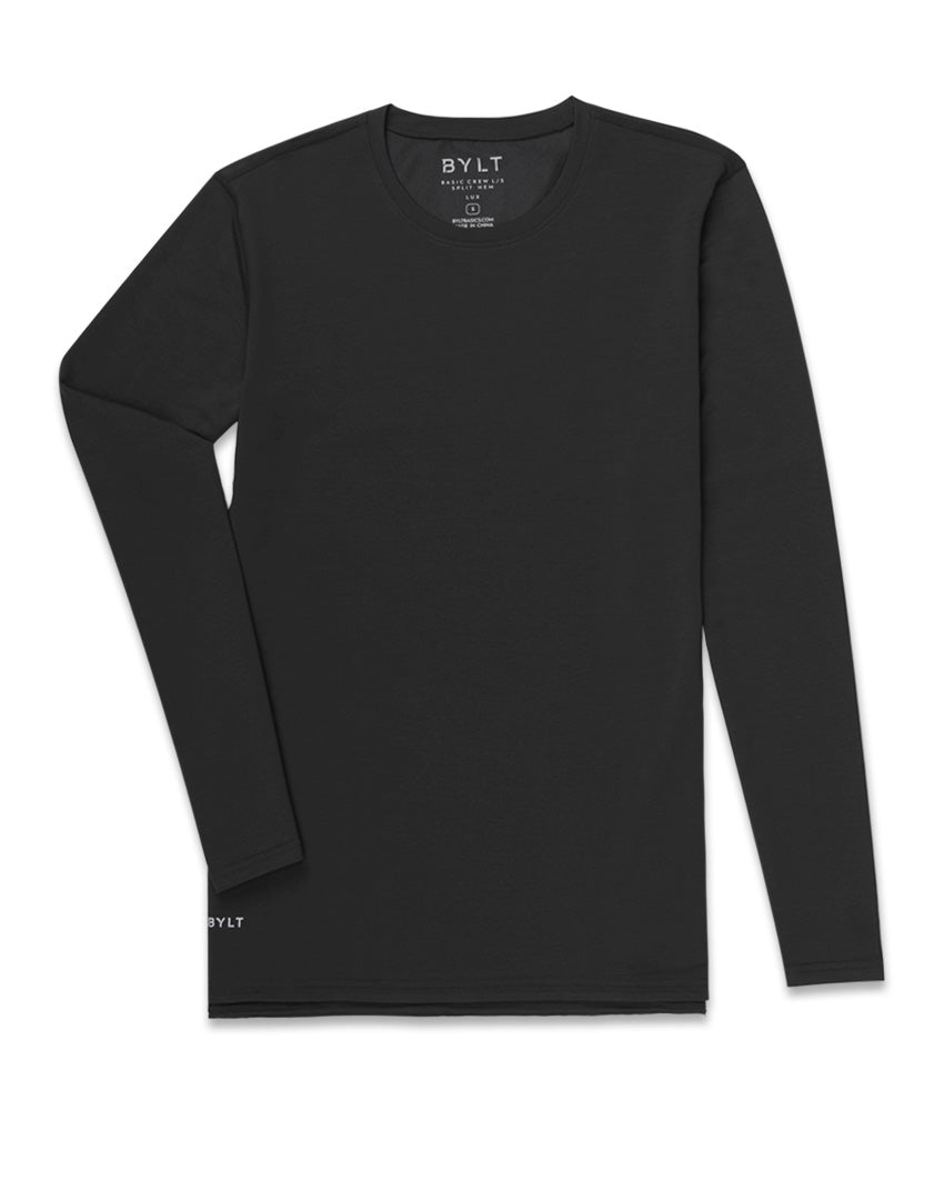 Split Hem Long Sleeve: BYLT Signature - Custom 3 Pack