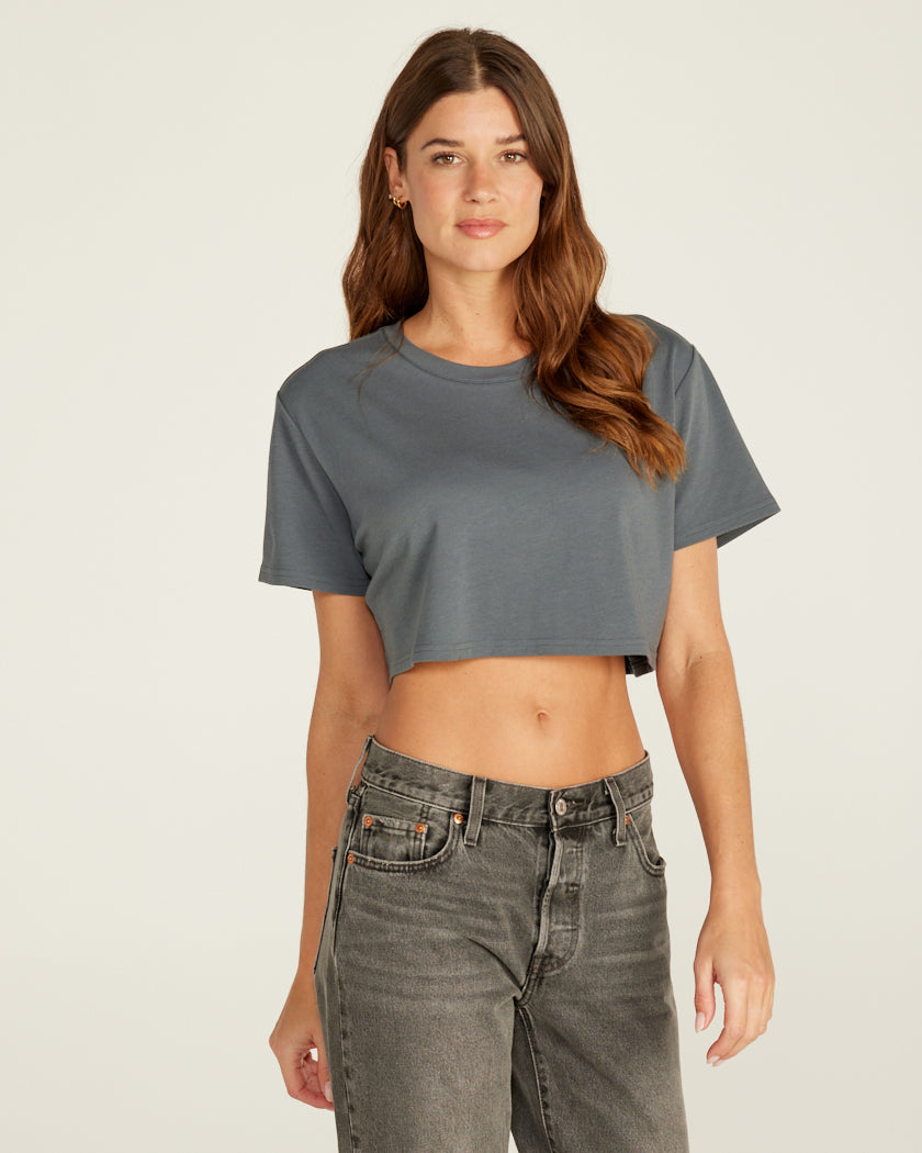 Drift Relaxed Cropped Crew