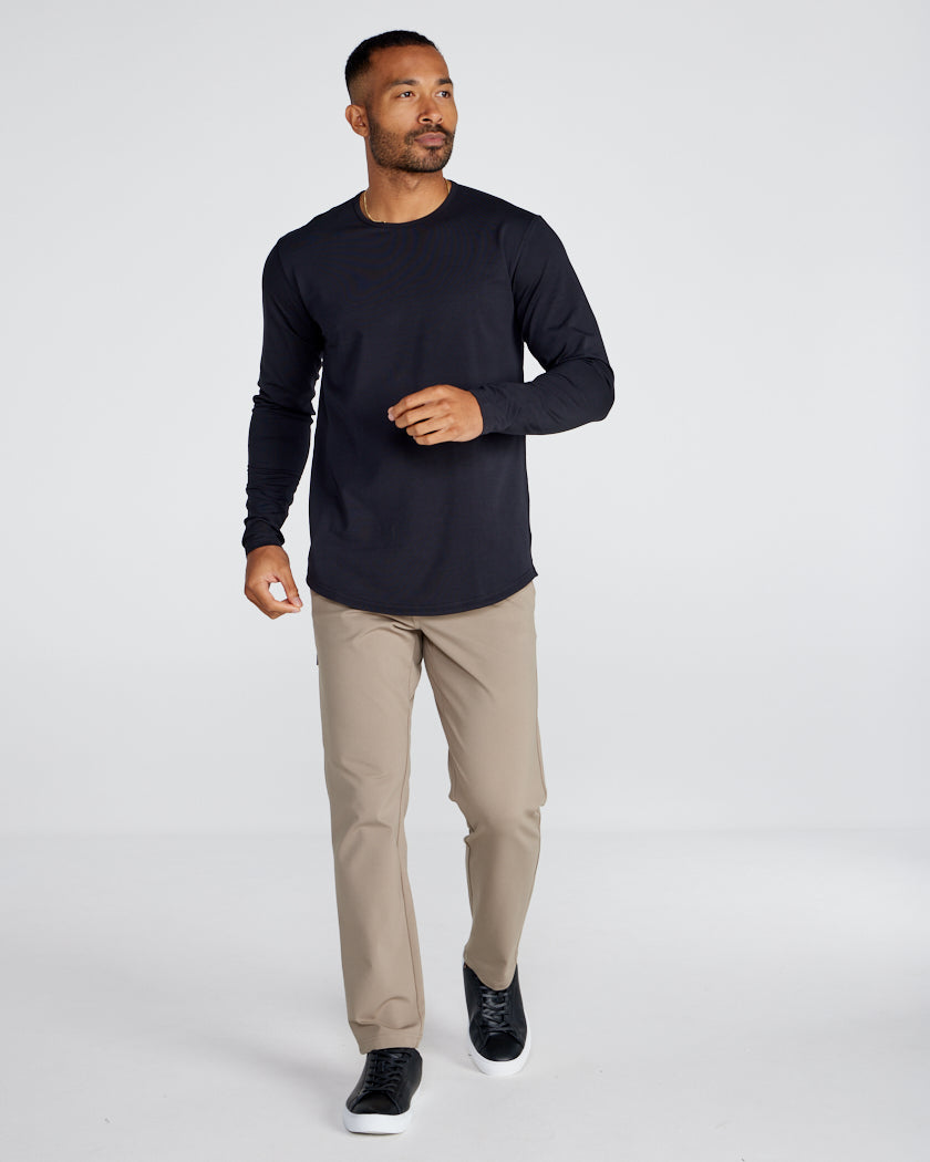 Drop-Cut Long Sleeve: BYLT Signature