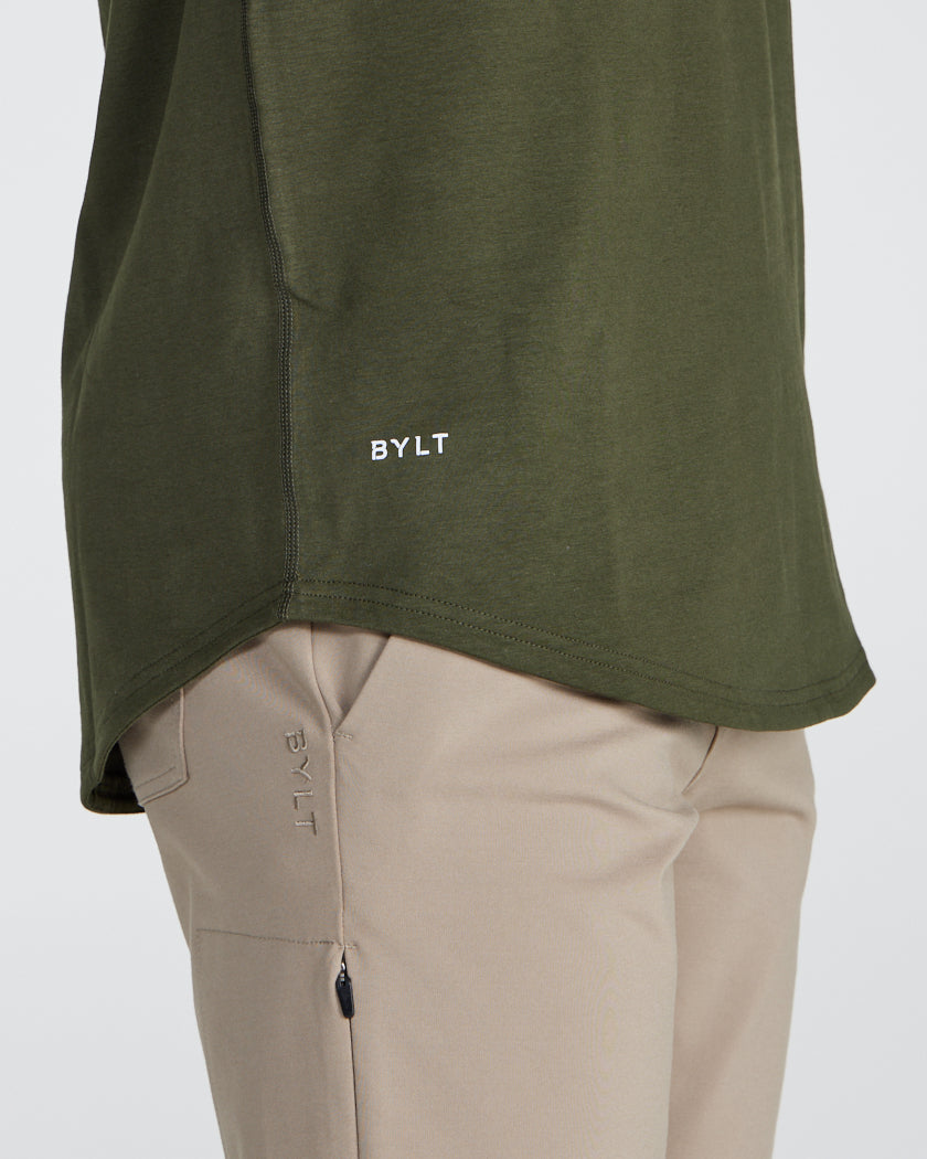 Drop-Cut Long Sleeve: BYLT Signature