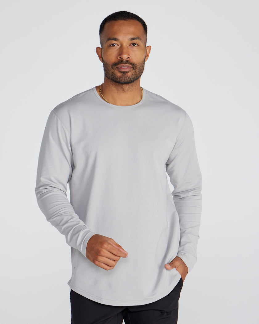 Drop-Cut Long Sleeve: BYLT Signature
