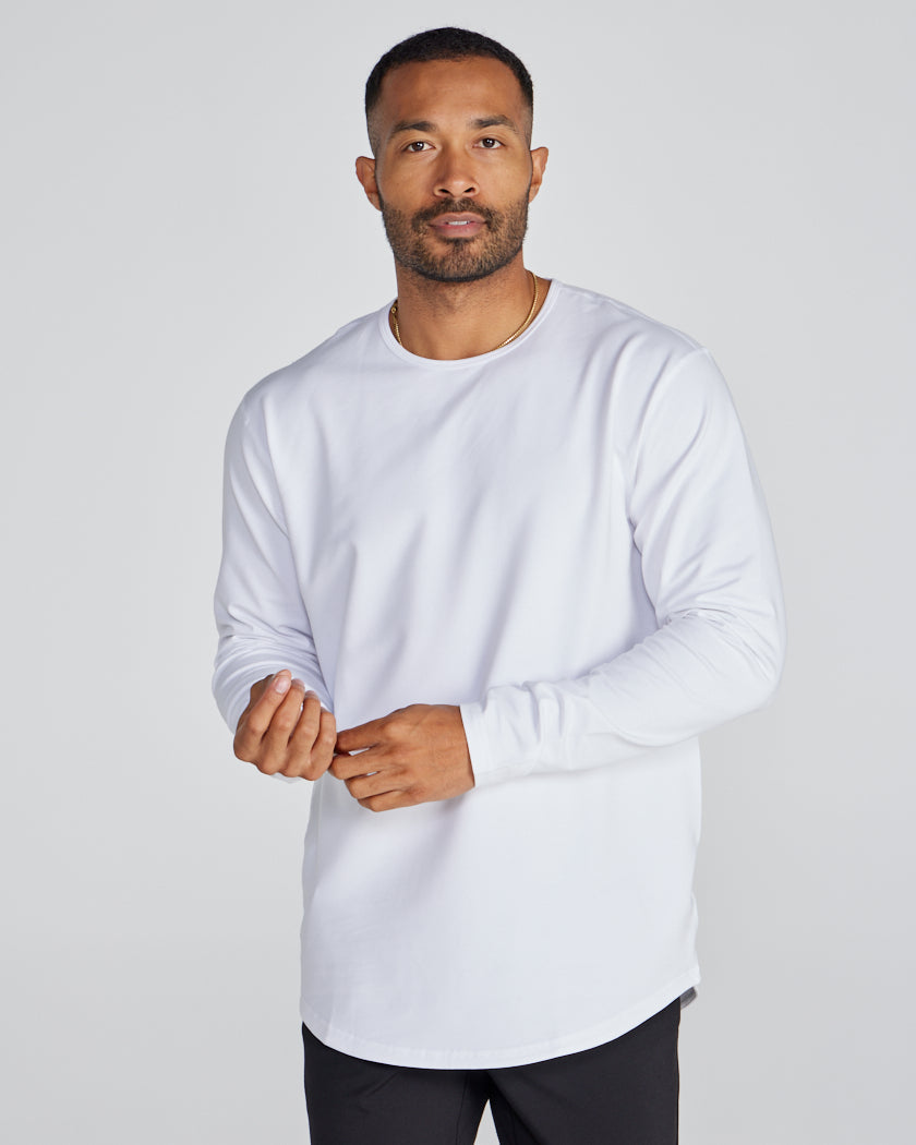 Drop-Cut Long Sleeve: BYLT Signature