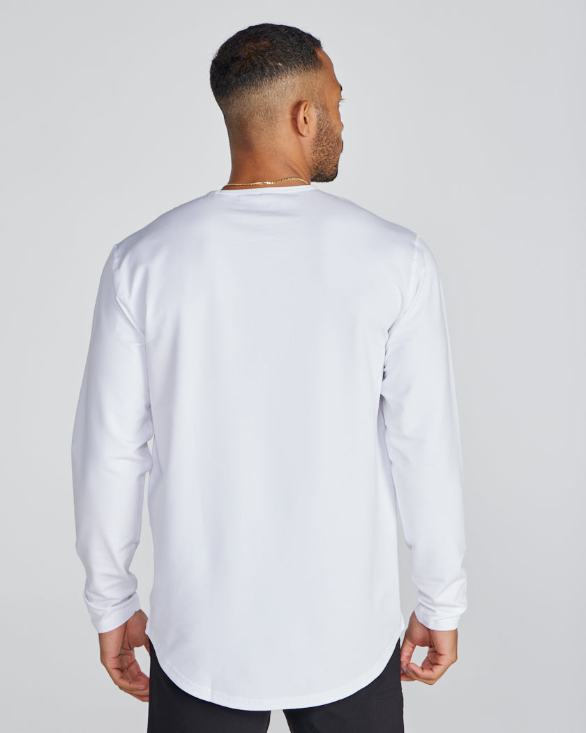 Drop-Cut Long Sleeve: BYLT Signature