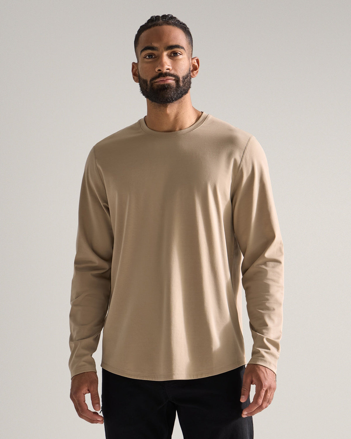 Everyday Classic Fit Long Sleeve Drop-Cut