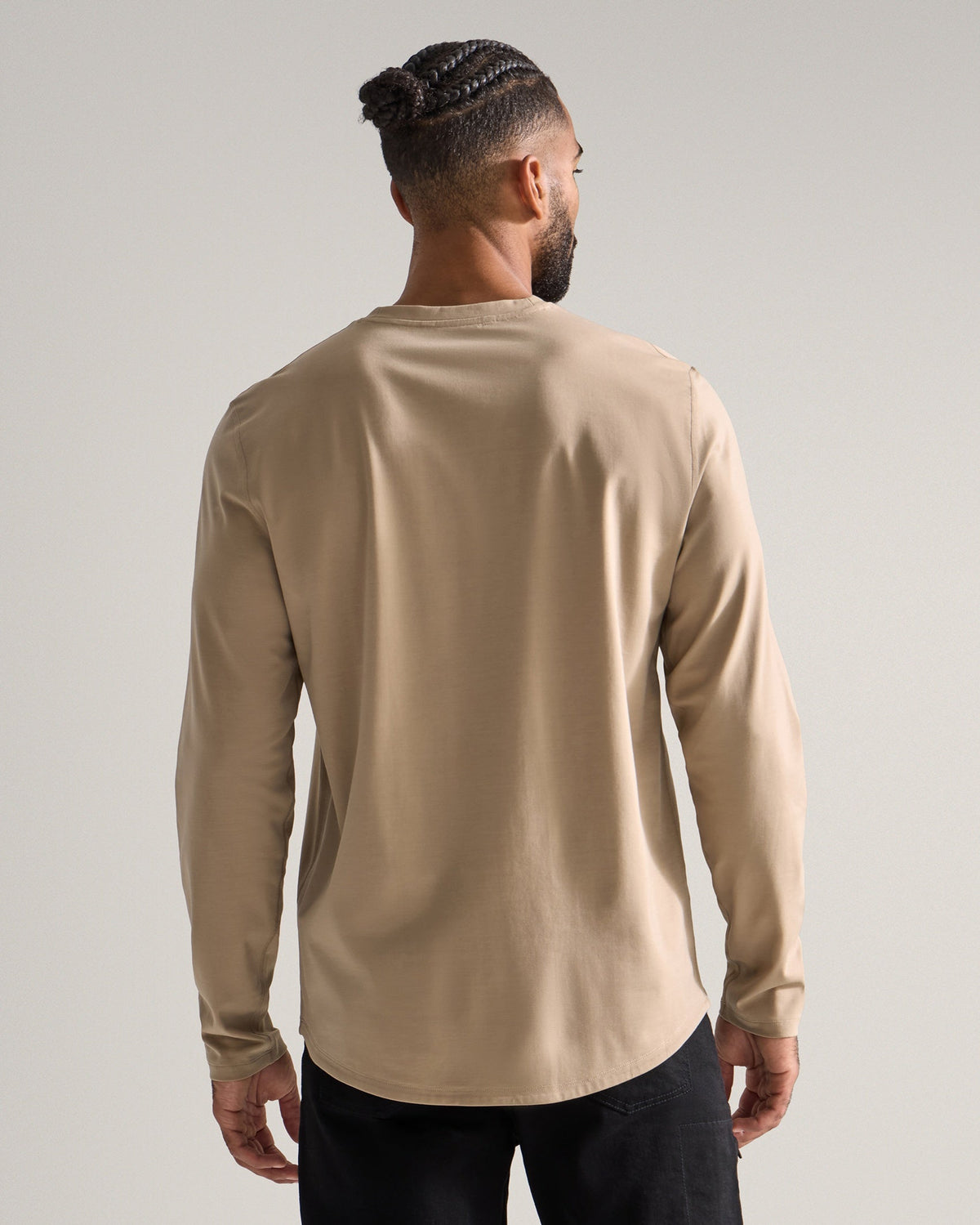 Everyday Classic Fit Long Sleeve Drop-Cut