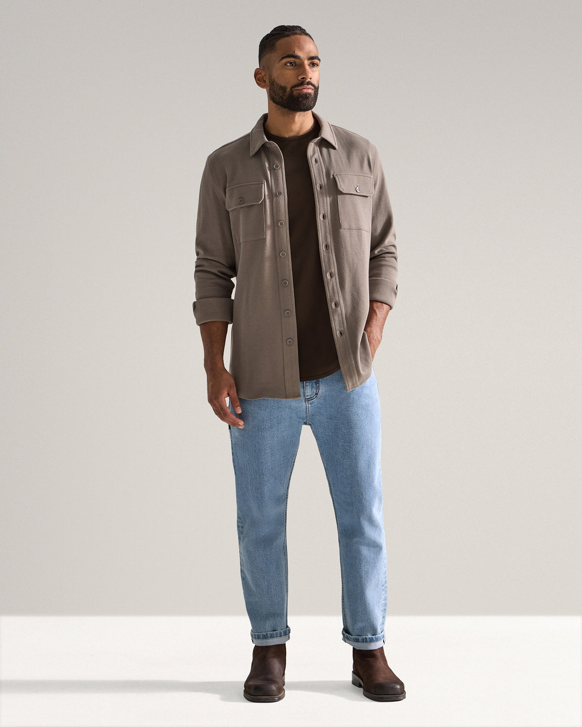 Everyday Short Sleeve Drop-Cut