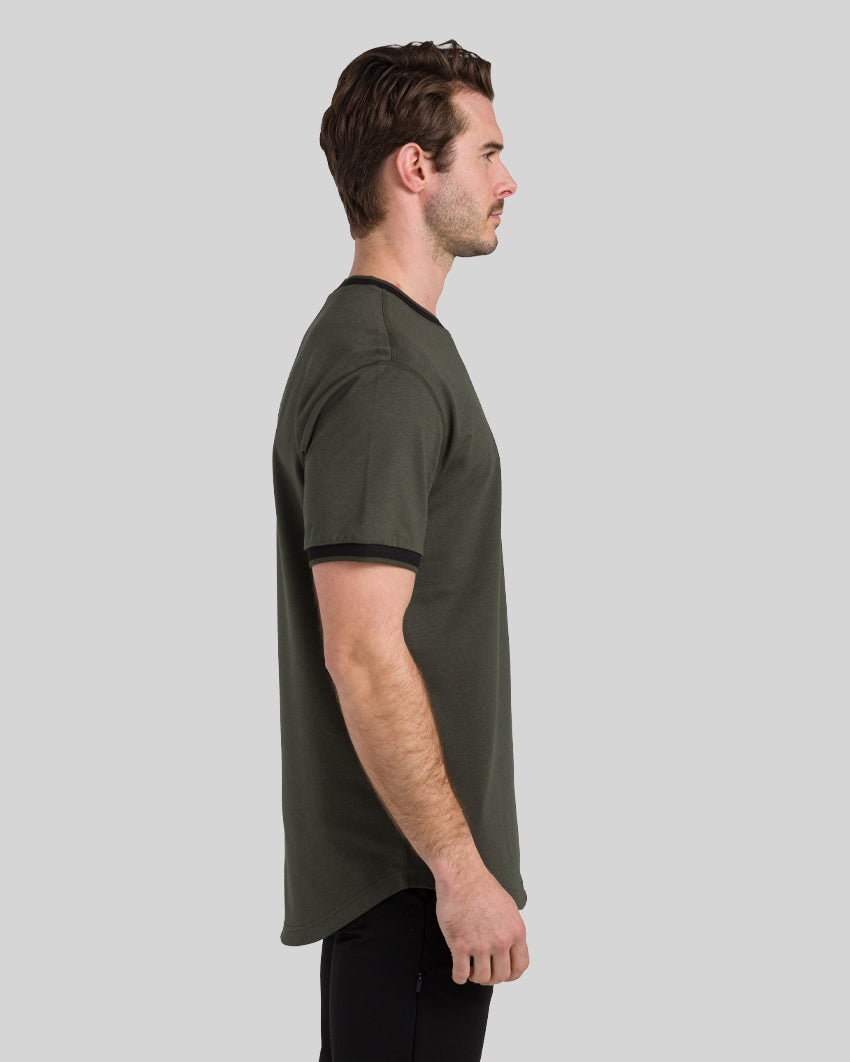 Striped Ringer Tee