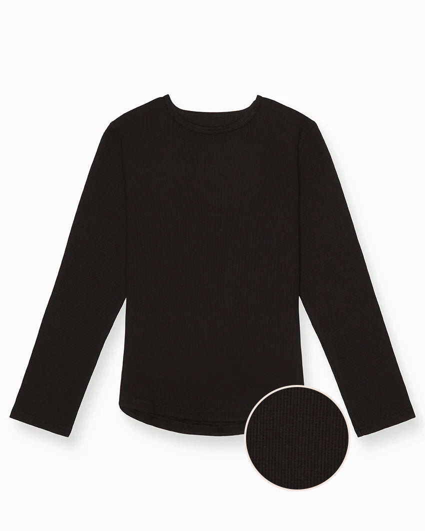 Kids Thermal Drop-Cut Long Sleeve - Custom 3 Pack