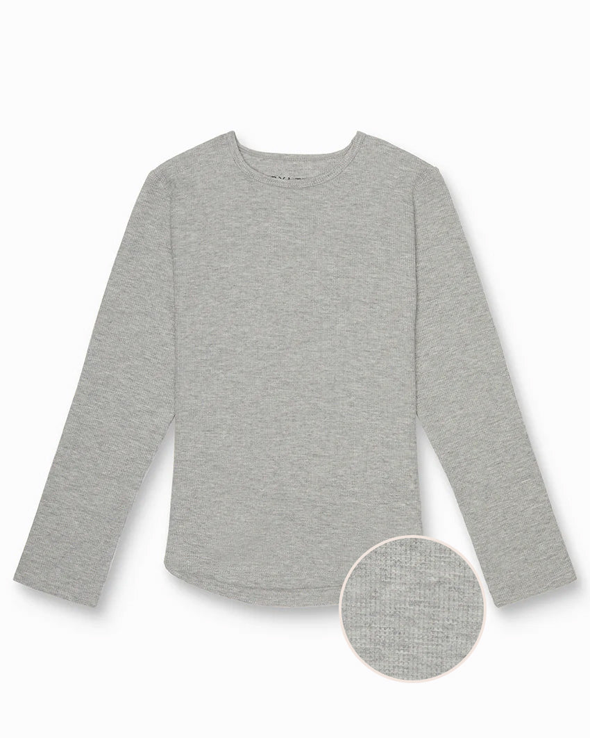 Kids Thermal Drop-Cut Long Sleeve