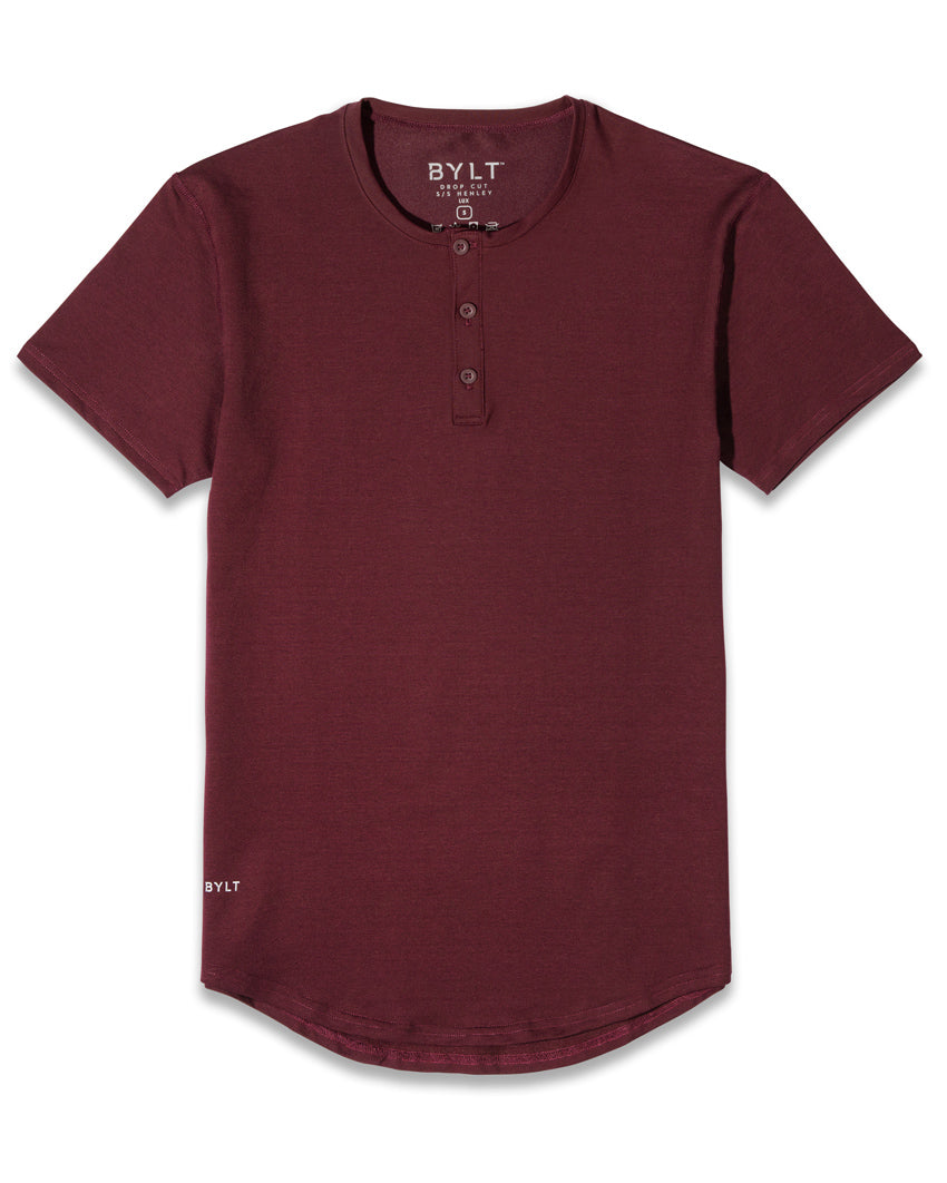Henley Drop-Cut: LUX Custom 3 Pack