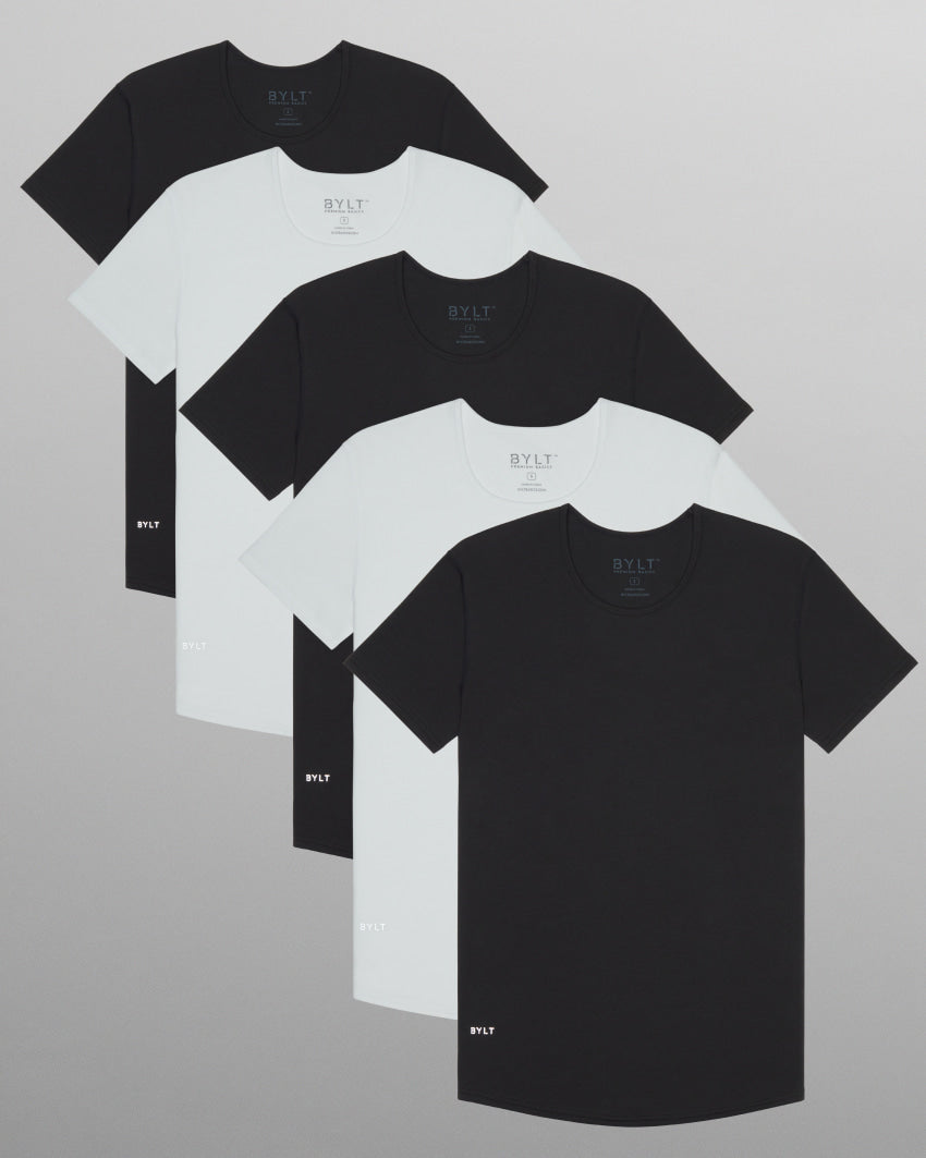 5-Item Lightweight LUX Undershirt Bundle